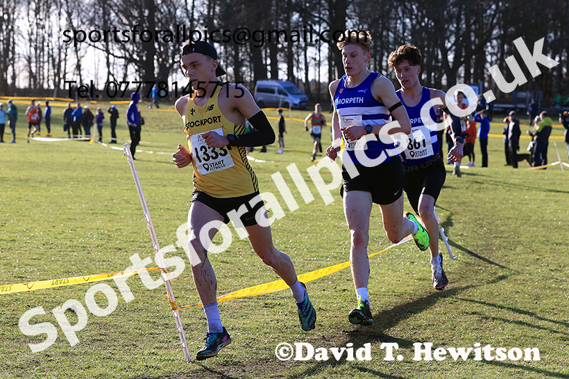 Junior mens 2025 Northern Cross Country Champs, Tatton Park, Knutsford, Cheshire. Photo: David T. Hewitson/Sports for All Pics